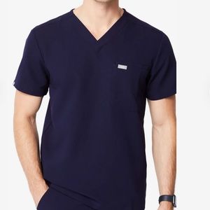 5 pair Figs Men’s L Leon Scrub Tops- 5 tops